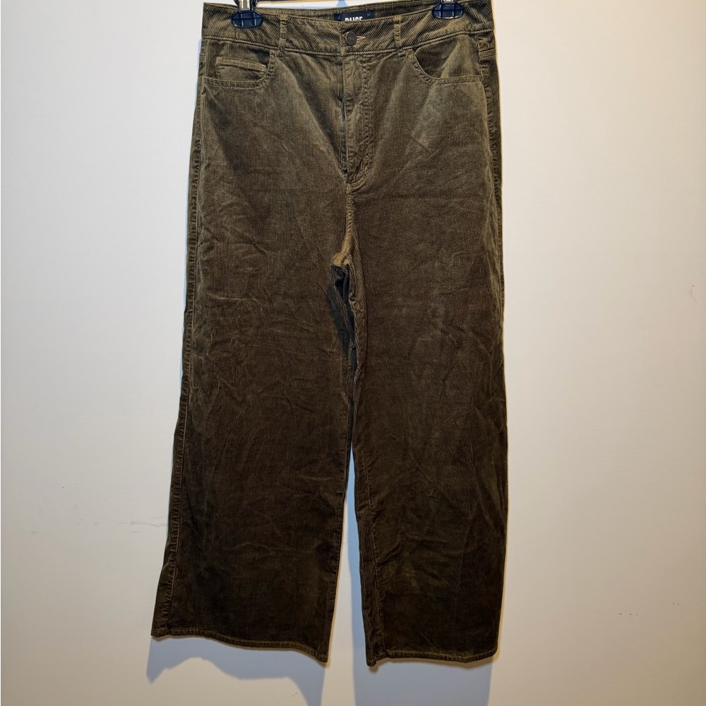 PAIGE Men's Tan Corduroy Pants